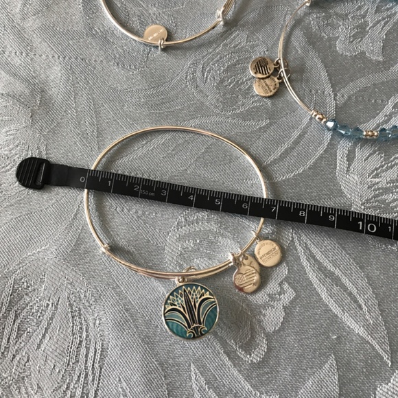 Alex and Ani Silver Bracelets (set of three) - Picture 3 of 5
